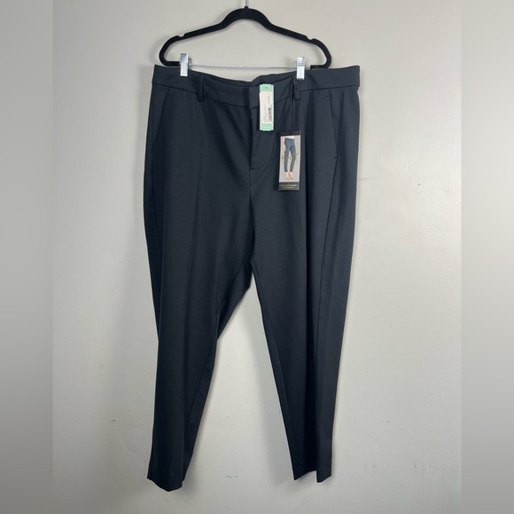 New StitchFix Liverpool Renee straight leg pant in night sky navy blue size 22W - Picture 1 of 8